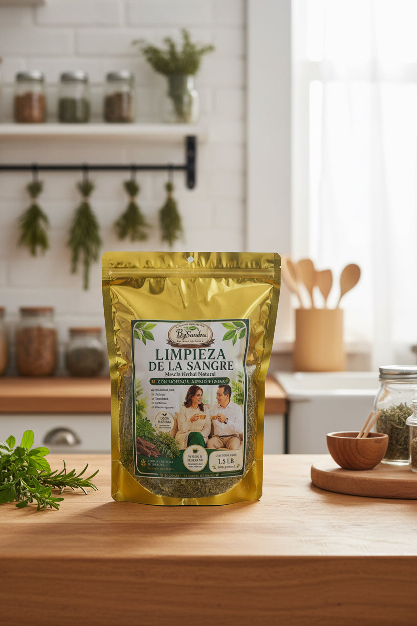 Limpieza de la Sangre – Mezcla Herbal Natural