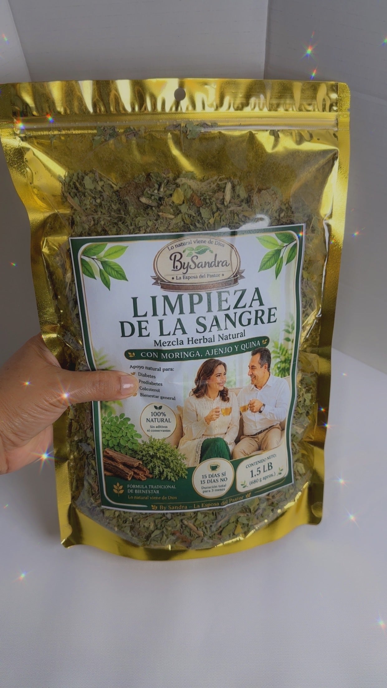 Limpieza de la Sangre – Mezcla Herbal Natural