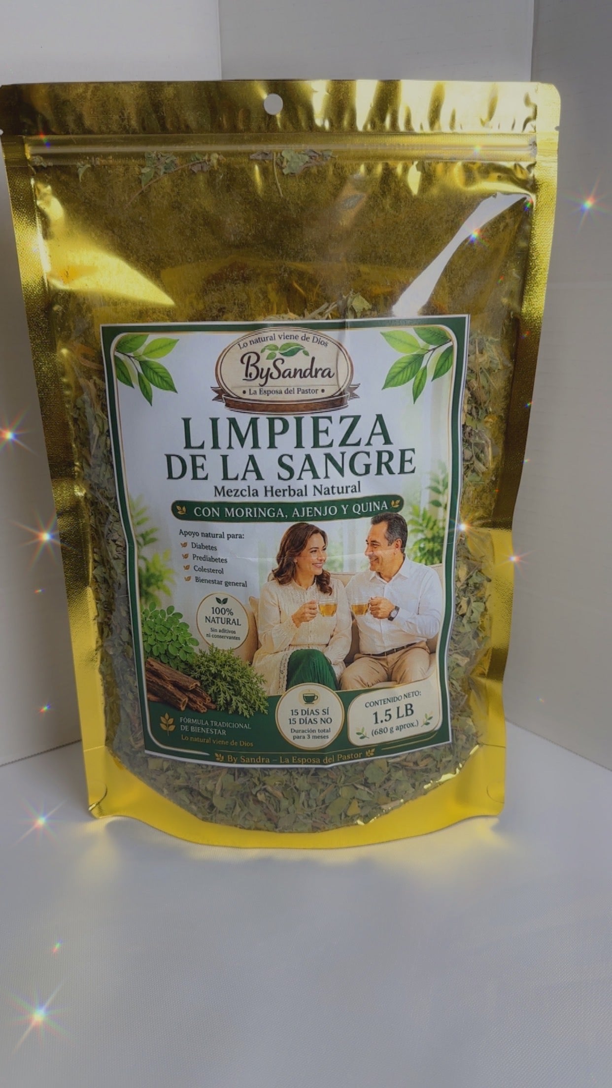 Limpieza de la Sangre – Mezcla Herbal Natural