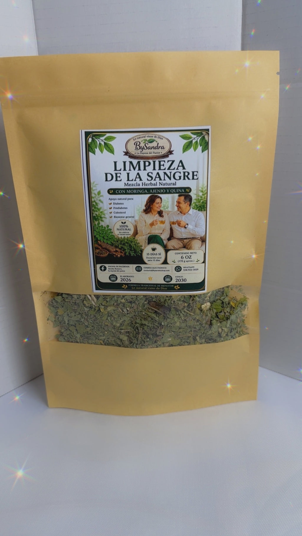 Limpieza de la Sangre – Mezcla Herbal Natural