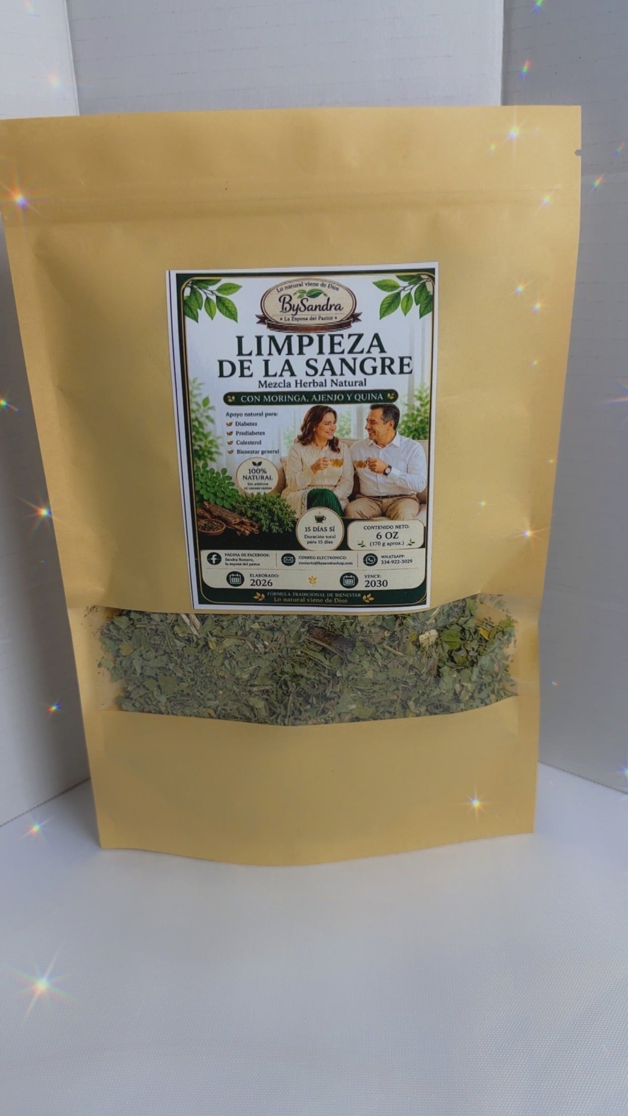 Limpieza de la Sangre – Mezcla Herbal Natural