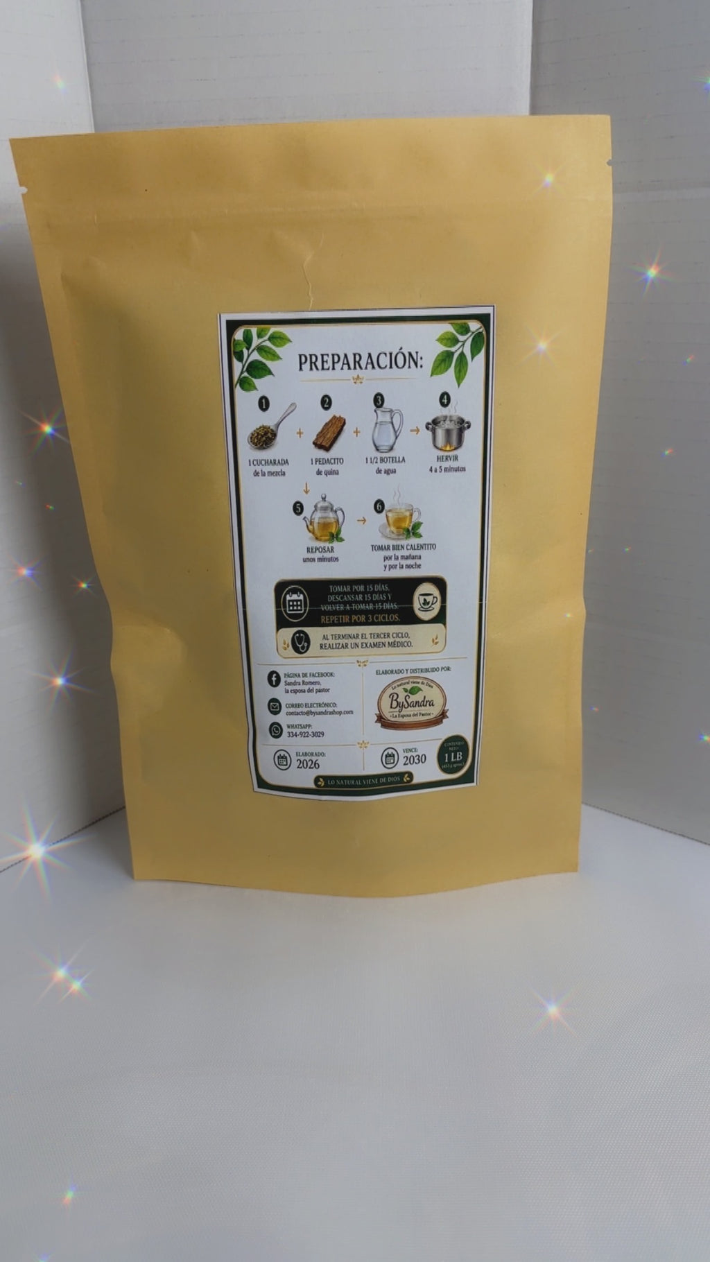 Limpieza de la Sangre – Mezcla Herbal Natural
