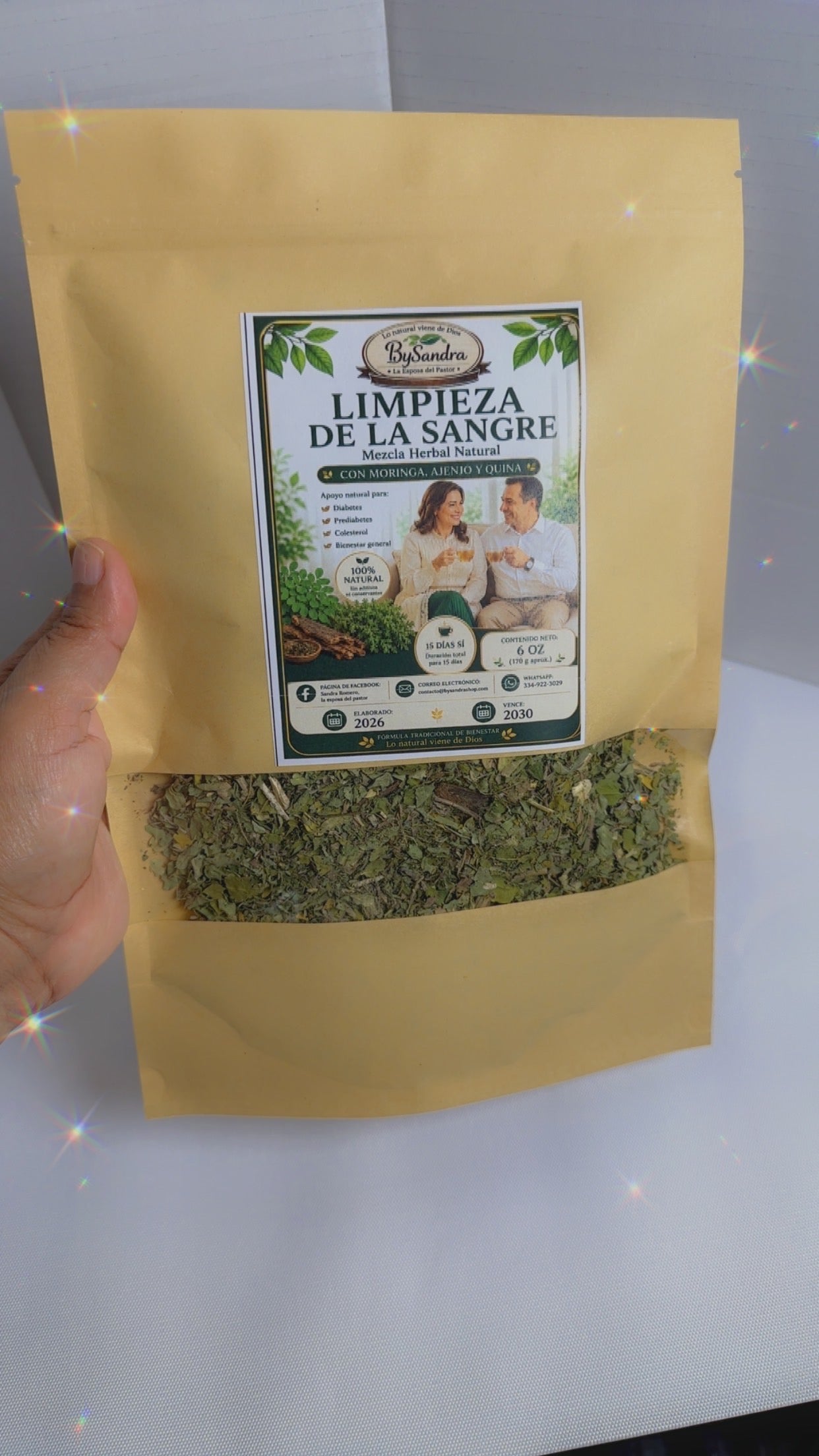 Limpieza de la Sangre – Mezcla Herbal Natural