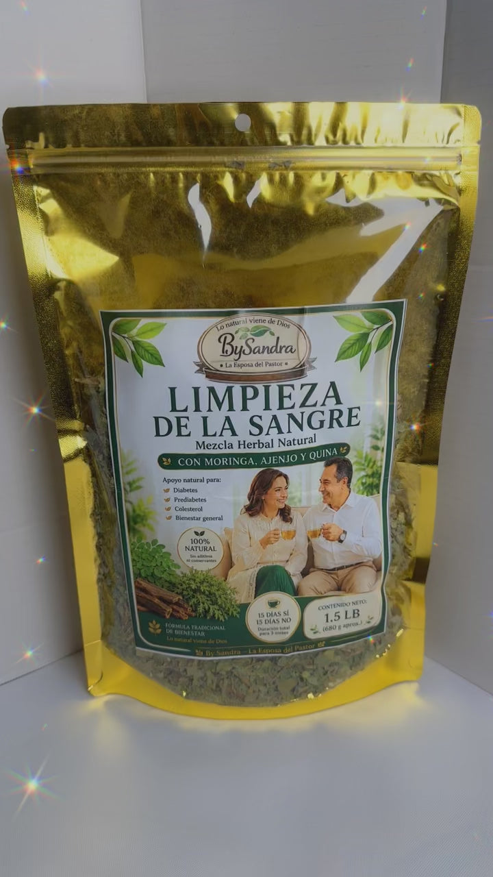 Limpieza de la Sangre – Mezcla Herbal Natural