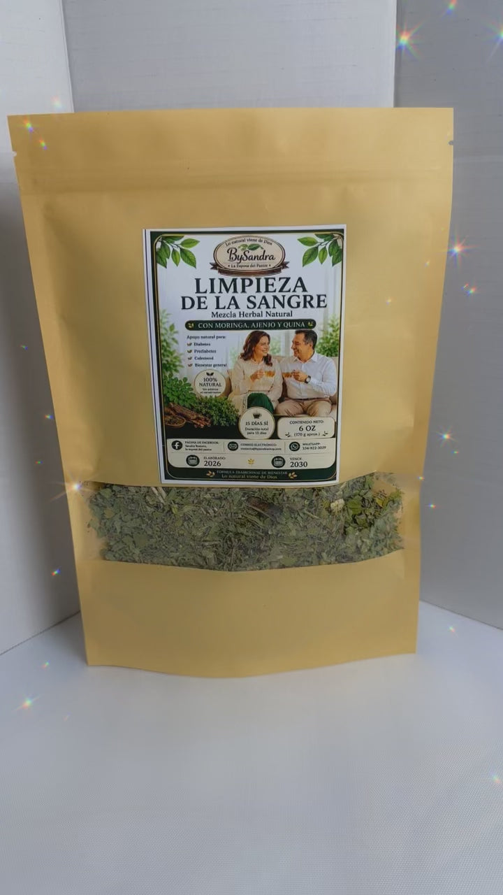 Limpieza de la Sangre – Mezcla Herbal Natural